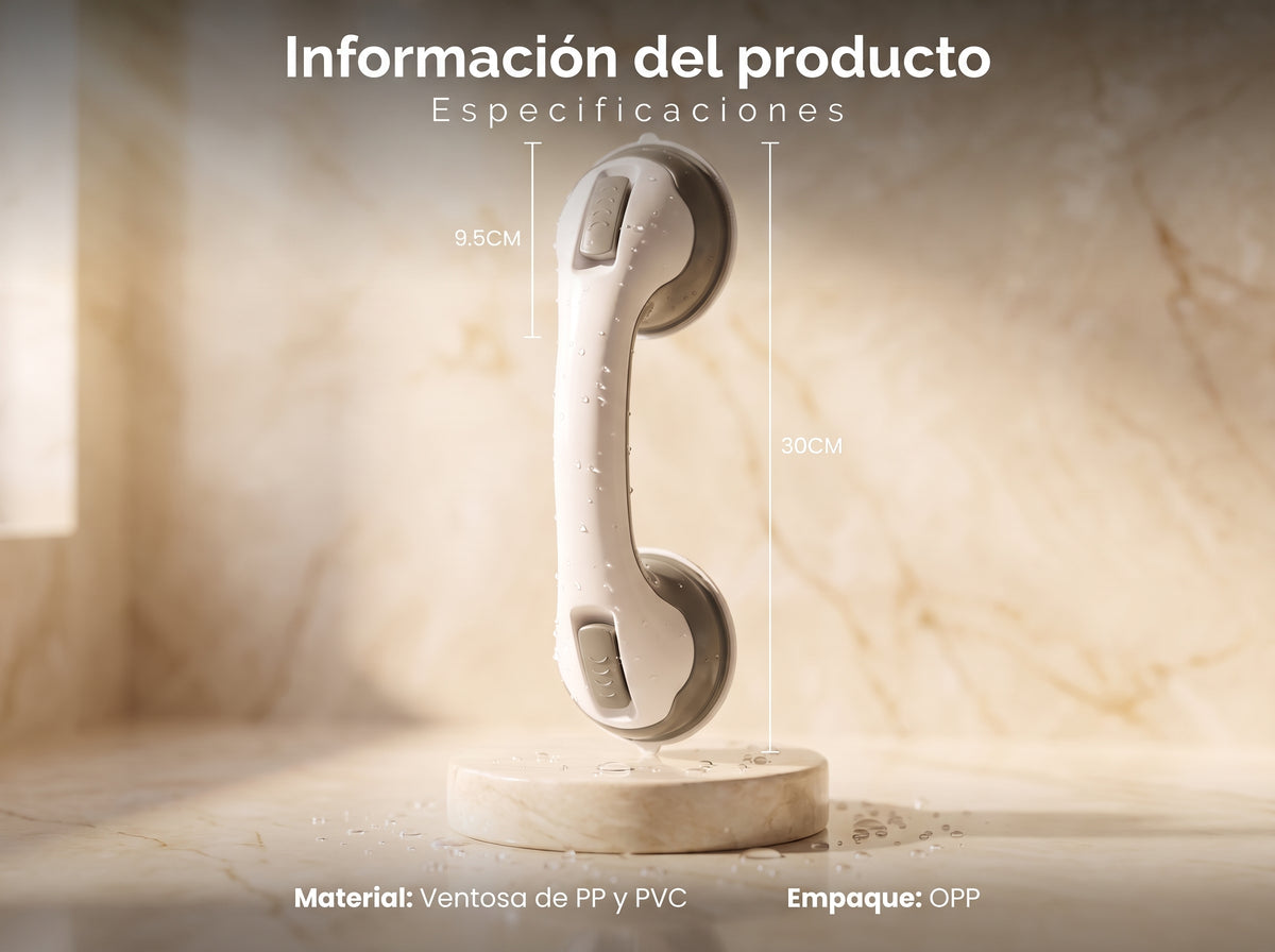 SafeGrip — Barra de Sujeción sin Taladro