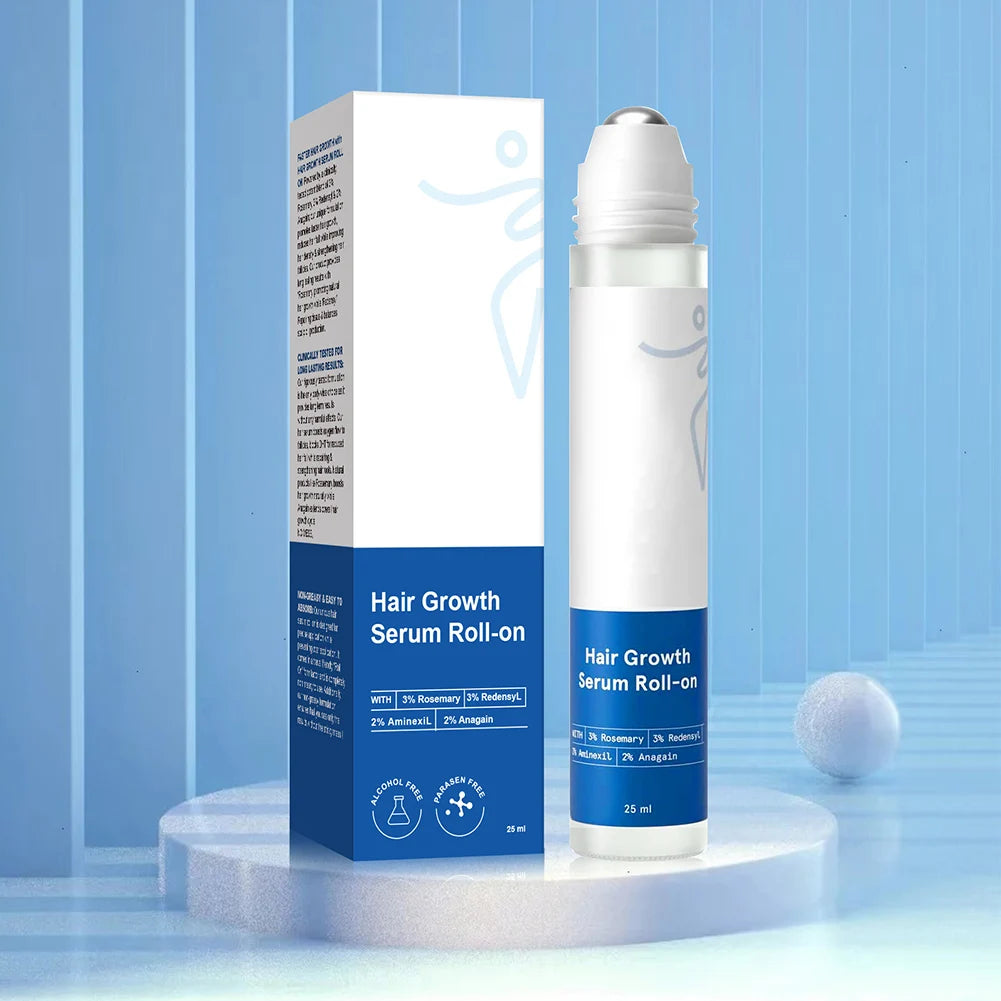 Rosemary Hair Growth Serum Hair Loss Prevent Nourishing Serum Treatments Natural Plant Extracts for Thinning Hair Women